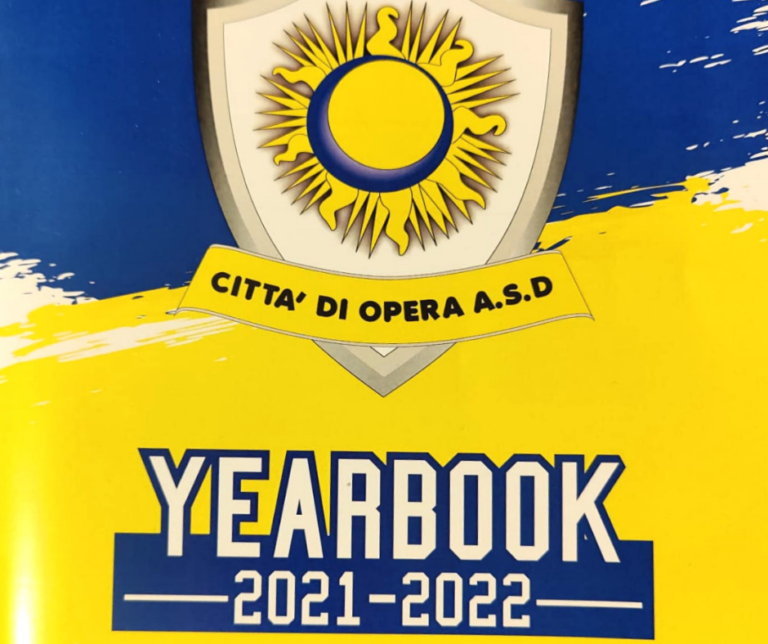 Disponibile il primo Yearbook di Città di Opera A.S.D.